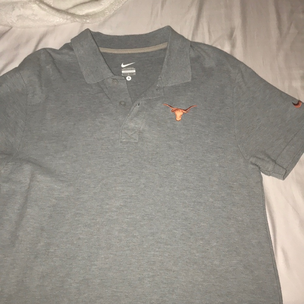 Nike longhorns polo shirt .